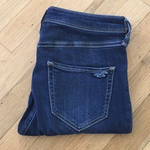 Hollister high rise jean leggings distressed